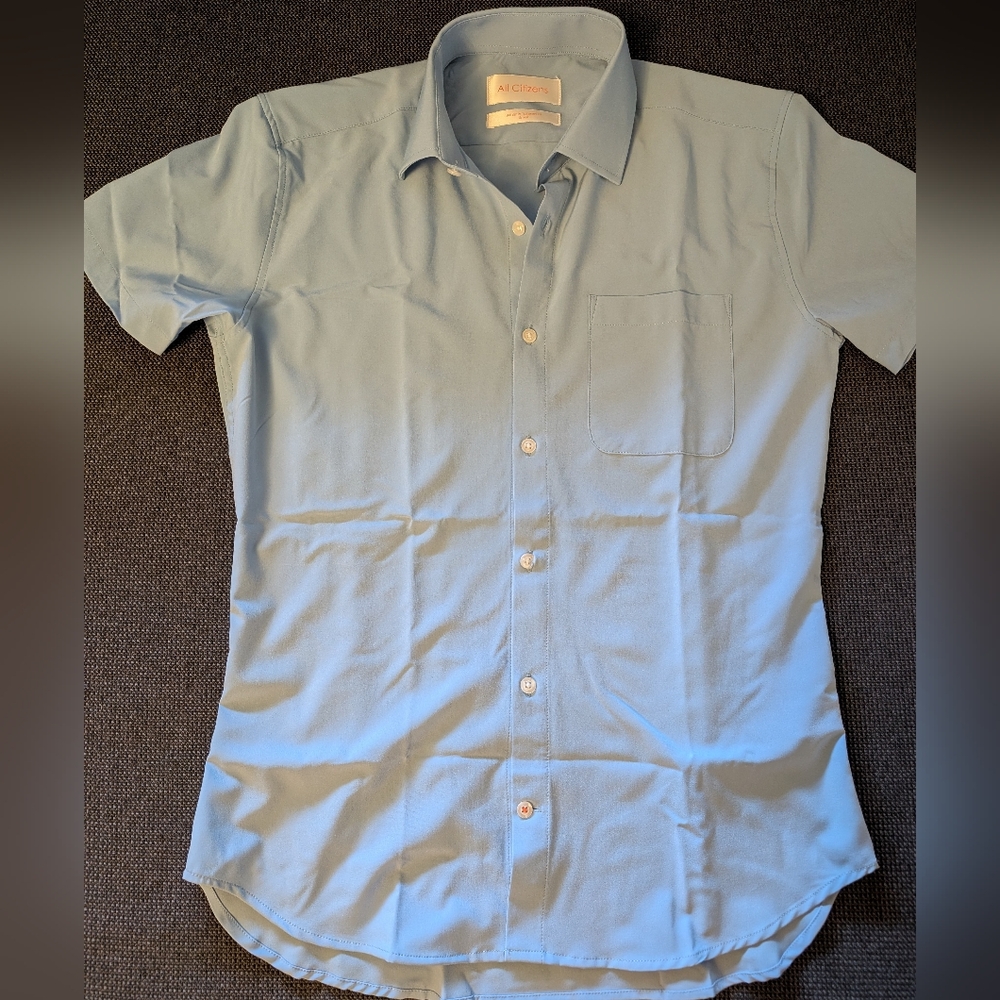 All Citizens Light Blue Men's Button Up